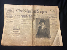 WW1 US AEF The Stars And Stripes Newspaper France Friday Dec 6,  1918 picture