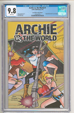 Archie vs the World #1 Dan Parent - Dave Stevens Homage Variant CGC 9.8 Ltd 200 picture