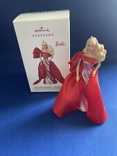 Hallmark 2019 Holiday Barbie Doll Figurine Ornament 5 in Series New In Box picture
