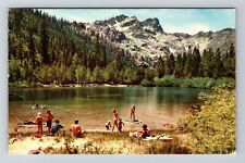 Sierra Buttes CA-California, Scenic View, c1981 Vintage Souvenir Postcard picture