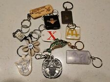 Retro Vintage Novelty Keychain Lot Liger, McDonald's, Abc, Xerox, State Patrol picture