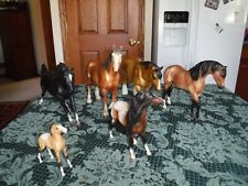 LOT OF TRADITIONAL BREYER HORSES AND OTHERS picture