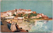 1910's In Foreign Clime Tangier Port Du Grand Soko Morocco Posted Postcard picture