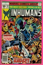 The Inhumans #10 FN/VF 7.0 fine very fine Marvel comics picture