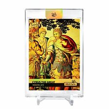 CYRUS THE GREAT Tapestry, 1670 Card 2023 GleeBeeCo #CTP9-G Encased Holo GOLD 1/1 picture