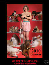 Women In Aprons 2010 Calendar with BORZOI picture