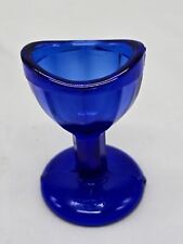 Vintage Cobalt blue Glass Eye Wash Cup picture