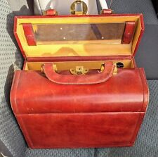 Liberty of london vintage Leather Train Case picture