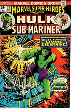 Marvel Super-Heroes Featuring Hulk and Sub-Mariner #52 (1975) G/G- picture