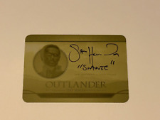 Outlander Season 5 Sam Heughan as Jamie Autographed Yellow Printing Plate picture
