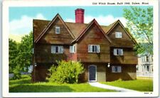 Postcard - Old Witch House, Built 1642, Salem, Massachusetts, USA picture