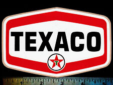 TEXACO Oil Company Gas Station - Orig. Vintage 1960’s 70’s Racing Decal/Sticker picture