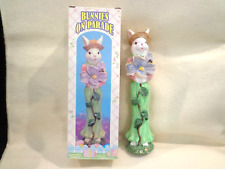 VINTAGE BUNNIES ON PARADE FIGURINE picture