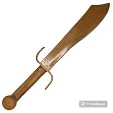 ✨ Vintage Solid COPPER Machete Knife Hand Forged Southwest Native Design 22