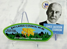 Bay Lakes 2017 Jamboree Council Strip  CSP Boy Scouts America BSA NEW  picture