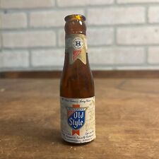Vintage Heileman's Old Style Beer Mini Bottle 4