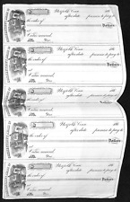 Connecticut Arms Co. Norfolk 1860's Unused Promissory Note Sheet VGC -- Scarce picture