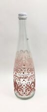 Evian Christian Lacroix Glass Watter Bottle Opened Collectible Limited Edition picture