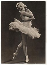 1961 BALLET Ballerina GALINA ULANOVA as Odette 