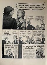 Vintage 1937 Listerine Tooth Powder Ad picture
