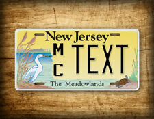 Custom New Jersey Meadowlands License Plate ANY TEXT Personalized NJ Novelty Tag picture