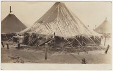 Vintage RPPC, pre WWI army tent, probably Galveston, Ft Crockett picture