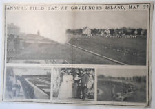 1908 Annual Field Day at Governor's Island, NY - Saturday Evening Mail original picture