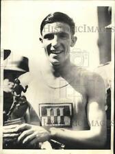 1928 Press Photo Runner Bill Agee wins Baltimore marathon race in Maryland picture