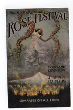 DB Postcard, Sixth Annual Rose Festival, Portland, Oregon, 1912 picture