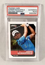 Xander Schauffele Signed Rookie Card Sports Illustrated Kids PSA/DNA 2 COA picture