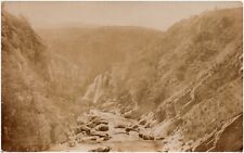 Rheidol Falls in Aberystwyth Wales United Kingdom 1910s RPPC Postcard Photo UK picture