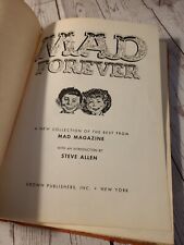 MAD MAGAZINE MAD FOREVER 1959 (NO Dust Cover, Heavy Use, See Photos) picture