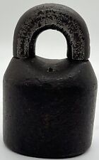 Antique Large Cast Iron Scandinavian Type Padlock “ROMER & CO.” picture