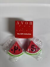 Vintage Avon Watermelon Salt and Pepper Shakers - NEW picture