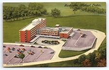 1950s FLEMINGTON NJ HUNTERDON MEDICAL CENTER UNPOSTED LINEN POSTCARD P4052 picture