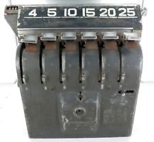.SCARCE c 1960’s HUGE SOLOMATIC TICKET MACHINE. EX WYNNUM (QLD) BUS COMPANY. picture