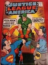JUSTICE LEAGUE OF AMERICA  #69 (1969). Last Appearance Green Arrow Old Costume picture