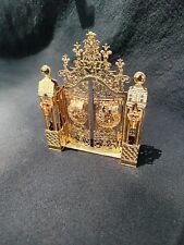 Danbury Mint 23 KT Gold-plated 1999 Holiday Gate Mint Condition picture