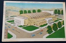 Syracuse NY-New York,  Onondaga County War Memorial, Vintage Linen Postcard picture