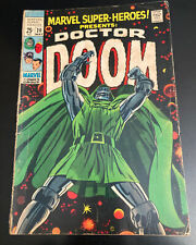 MARVEL SUPER-HEROES #20 **Key 1st Solo DOCTOR DOOM** (1969 25¢ Giant) picture