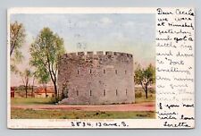 Postcard Old Round Tower Fort Snelling St Paul Minnesota, Antique N13 picture