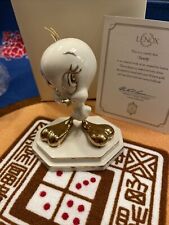 Lenox Looney Tunes Tweety Bird Porcelain Figurine 2000 Warner Bros Gold Accents picture