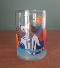 Vintage Goebel Rosina Wachtmeister Hand Painted Luce Solare Cat Glass Signed picture