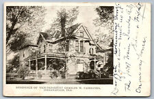 Postcard Indiana IN c.1900's Vice President Fairbanks House Indianapolis Y3 picture