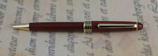 Handcrafted From ROSEWOOD, A Sculptured Twist Ball Point Wood Pen 24K Gold picture