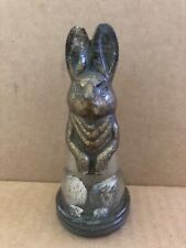 Vintage AVOR VICTORY Glass Figural Easter Bunny Rabbit Candy Container picture
