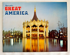 VINTAGE 1981 MARRIOTTS GREAT AMERICA AMUSEMENT PARK PROGRAM GUIDE CALIFORNIA picture