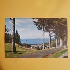 Postcard WA View from Fort Columbia Washington Chrome Vintage READ picture