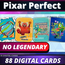 Topps Disney Collect Pixar Perfect NO LEGENDARY  [88 DIGITAL CARDS] picture