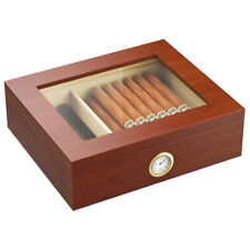 Cigars Humidors, Royal Glass-Top Cigar Humidor, Cigar Box for Up To 20-30 Cigars picture